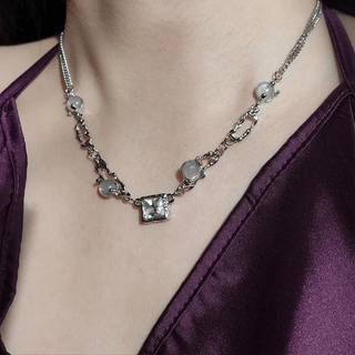 Square Cubic Necklace