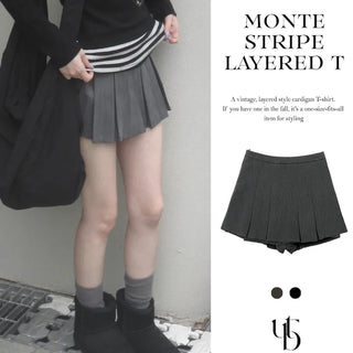 Moody Pleated Mini Skirt