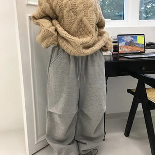 Fleece-lined Sweatshirt Training Pants