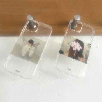 Photo-Style Translucent Jelly iPhone Case