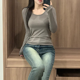 Vintage Washed Bootcut Denim Pants