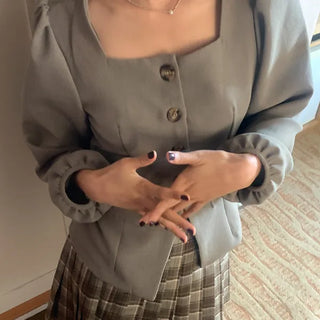 Himon Tie Blouse Jacket