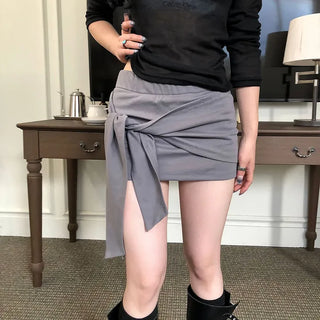 Tie Skirt | Tie Mini Skirt
