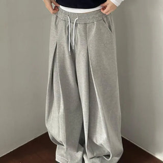 Unisex cut balloon wide sweatpants
