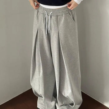 Unisex cut balloon wide sweatpants
