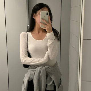 Billy's Brushed U-Neck Inner Long Sleeve Tee