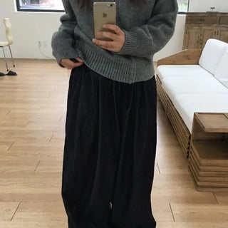 Corduroy Striped Pants