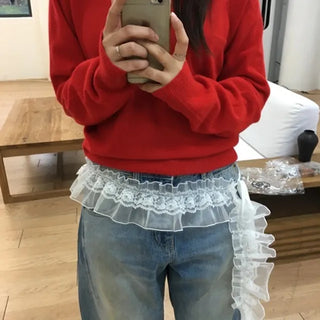 Lace Layered Belt