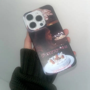 Happy Birthday Fold Aesthetic Hard iPhone Case