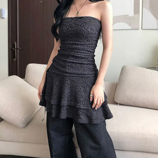 Bunny Flower Ops | Bunny Flower Lace Dress