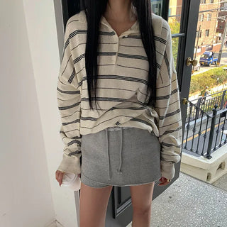 Toast striped knit