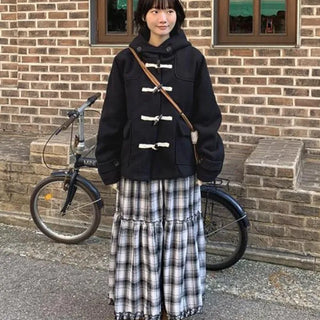 Boat short duffle coat