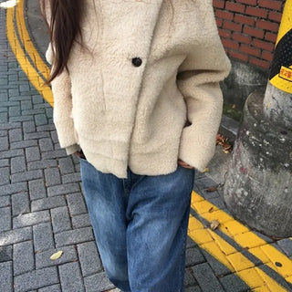 Reversible Shearling Mustang