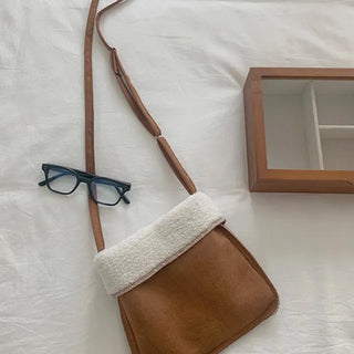 Curly mini crossbody bag