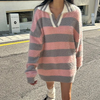 Ricky soft striped knit