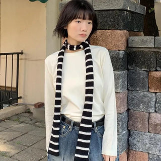 Striped scarf
