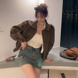 Catchdy Suede Jacket