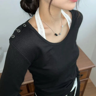 lace halter strap sleeveless