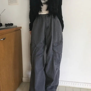 Heart Wash Cargo Pants