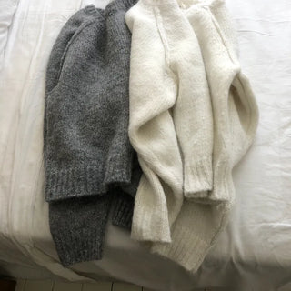 Fog Raglan Knit