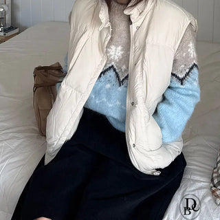 Maring High-Neck Padded Vest