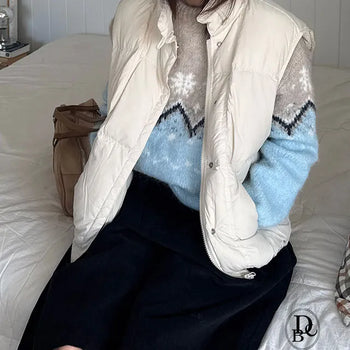 Maring High-Neck Padded Vest