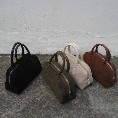Suede handbag (4 colors)