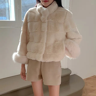 Short Mink Fur Coat
