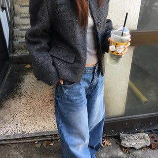 Obi Low-Rise Wide Denim