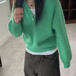 Wool semi-cropped ribbed hoodie