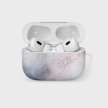 Ashy Purple Aesthetic Hard AirPods Case