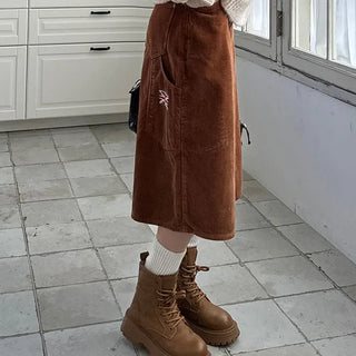 Leak Patch Bermuda Corduroy Pants