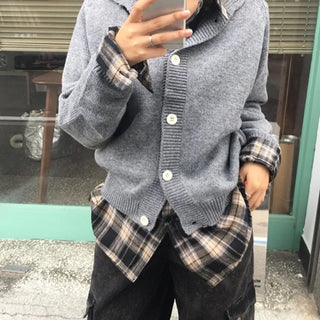 Lilt High-Neck Cardigan
