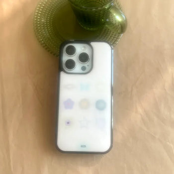 Bingbing Gradient Aesthetic Epoxy iPhone Case