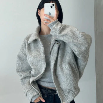 HAIR Wool Blouson