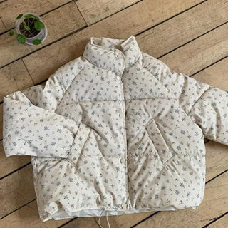(4 oz) Das Flower Padded Jacket