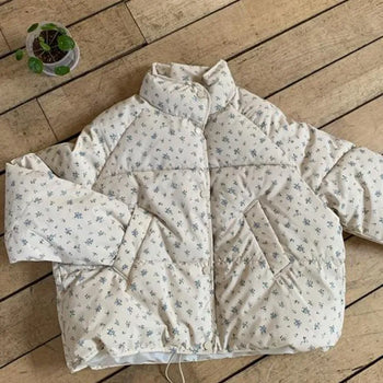 (4 oz) Das Flower Padded Jacket