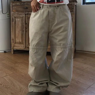 Hard Cotton Tuck Pants