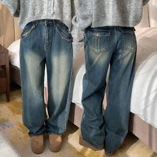 Poprin High-Fit Pocket Wide Pants