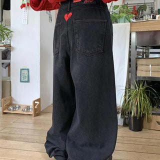 [OOTJ] Heart Black Pants