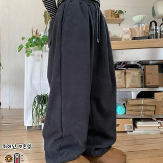 [UNISEX] Das Fleece-lined Corduroy Pants