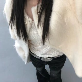*Large Size* Round Wool Jacket