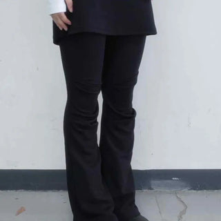 Taki Pintuck Skirt Pants