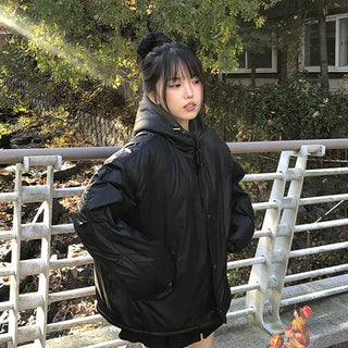 Freaky Two-Way Hooded Padded Jacket