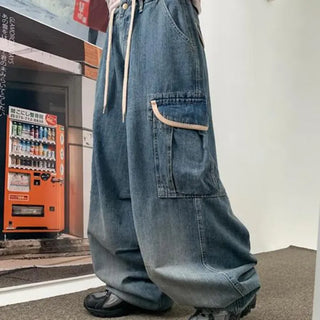 [OOTJ] Mega Harry Cargo Denim Pants