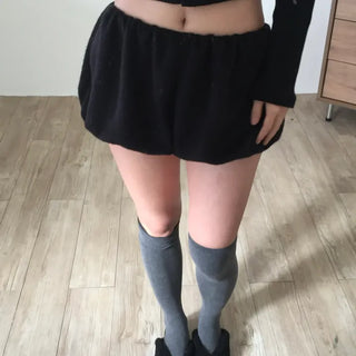Hair Pumpkin Mini Shorts