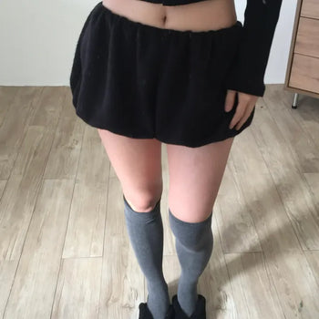 Hair Pumpkin Mini Shorts