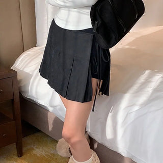 Corovin layered pleated skirt