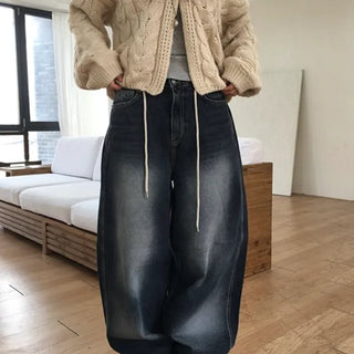 Jet String Loose Denim