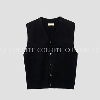 Premium 100% Merino Wool Knit Vest